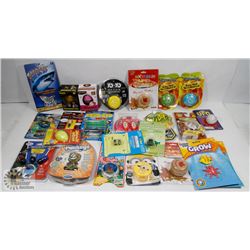 FLAT OF 7 SEALED YO-YO'S