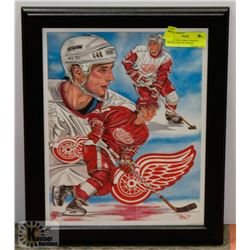 COLLECTIBLE SERGI FEDEROV LIMITED EDITION POSTER