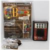 Image 1 : GUITAR ACCESSORY LOT: INCLUDES AUTO TUNER AND MORE