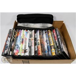FLAT OF ASSORTED DVD'S
