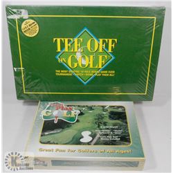VINTAGE SET OF 2 GOLF GAMES