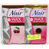 Image 1 : 2 PACKS OF NAIR LEG AND BODY WAX READY STRIPS