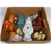 Image 1 : BOX OF GARDEN ORNAMENTS AND MORE