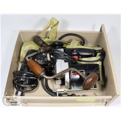 TRAY WITH CRAFTSMAN JIG SAW, CRAFTSMAN 3/8"