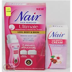BUNDLE OF NAIR HAIR REMOVER PRODUCTS