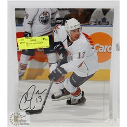 SIGNED 8X10 OILERS ANDREW COGLIANO