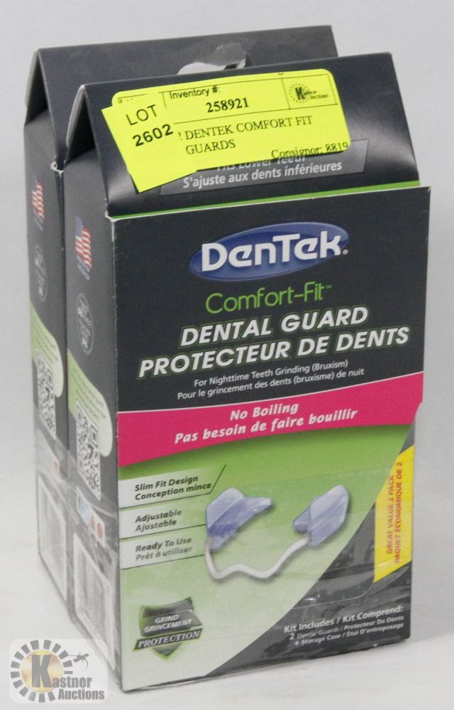 Lot Of 2 Dentek Comfort Fit Dental Guards
