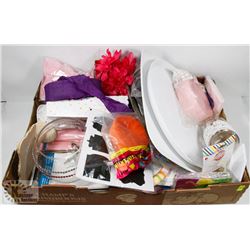 FLAT OF PARTY SUPPLIES
