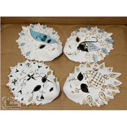 BOX OF CERAMIC MASKS