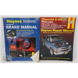 HAYNES REPAIR MANUAL BOOKS