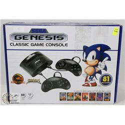 SEGA GENESIS CLASSIC GAME CONSOLE.