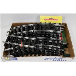 LOT OF G-SCALE TRACK AND ACCESSORIES