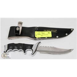HEAVY 440 STAINLESS STEEL HUNTING KNIFE