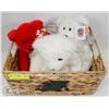 Image 1 : BIN WITH LIMITED EDITION BEANIE BEARS TY