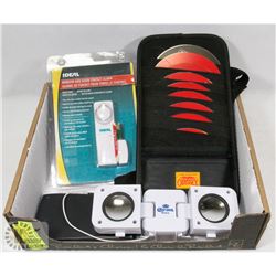 FLAT OF NEW DOOR AND WINDOW CONTACT ALARM AND MORE