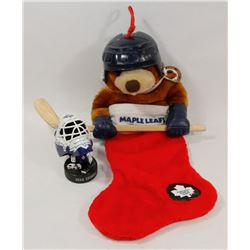 NEW TORONTO MAPLE LEAFS STOCKING AND VESA TOSKALA