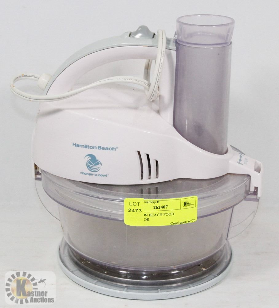 HAMILTON BEACH FOOD PROCESSOR