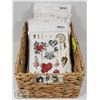 Image 1 : BIN OF TEMPORARY TATTOOS