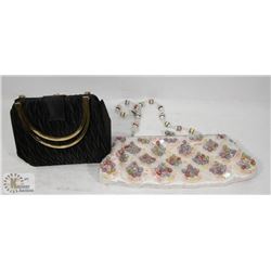 LOT OF TWO CLUTCH PURSES