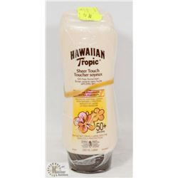 LOT OF 3 HAWAIIAN TROPIC SHEER TOUCH SUNSCREEN