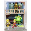 Image 1 : SIMPSONS EXCLUSIVE PLAYSET WITH FIGURES.