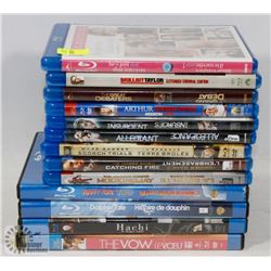 BUNDLE OF BLUE RAY MOVIES