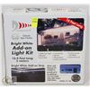 Image 1 : 16.4' LONG BRIGHT WHITE ADD ON LIGHT KIT