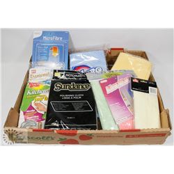 FLAT OF ASSORTED WASH CLOTHS