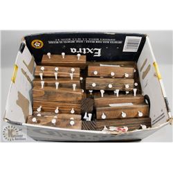 BOX OF 43 GOLF BALL MOUNT DISPLAYS