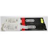 Image 1 : OREGON 16" CHAINSAW BAR NEW PAIR