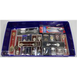 BOX OF UNOPENED COLLECTORS SPOONS