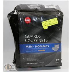 LIFE BRAND MENS MAX ABSORBENCY ONE SIZE FITS MOST