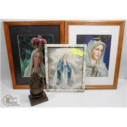 SET OF 3 HOLY MOTHER MARY PRINTS