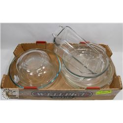 BOX OF ASSORTED ANCHOR OVENWARE