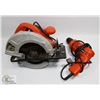 B&D 7 1/4 CIRCULAR SAW AND CORDED DRILL