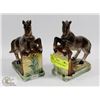 VINTAGE CHINA REARING HORSE BOOKENDS