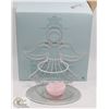 PARTYLITE ANGEL CANDLE HOLDER.
