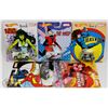 Image 1 : LOT OF 5 SEALED MARVEL HOTWHEELS BLACK WIDOW,