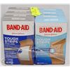 Image 1 : LOT OF 8 ASSORTED BANDAID BANDAGES