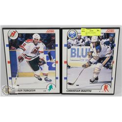 2 HOCKEY WALL PLAQUES PICTURES