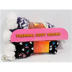 2PK LADIES COZY HEATWAVE SOCKS