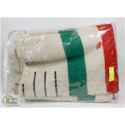HUDSONS BAY COMPANY BLANKET WITH ORIGINAL LABEL