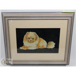 POMERANIAN NEEDLEPOINT