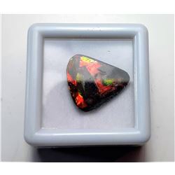 3)  RED & GREEN FIRE NATURAL AMMOLITE