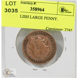 1918 ENGLISH LARGE PENNY.