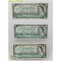 1967 STOCK SHEET OF $1 BILLS