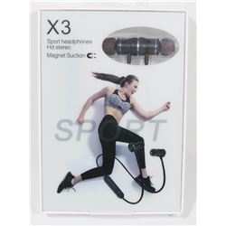 X3 WIRELESS SPORT HEADPHONES