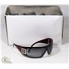 Image 1 : BOX OF CHANEL REPLICA DESIGNER SUNGLASSES, WINE