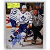 Image 1 : TORONTO MAPLE LEAFS WENDEL CLARK SIGNED 8X10