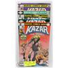 Image 1 : LOT OF 5 MARVEL KAZAR COMICS FOR THE 1960'S